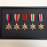 Medals row of 5 stars
